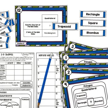 5th Grade STAAR STATION 8: Naming Names  TEKS 5.5A Math Center, image 4