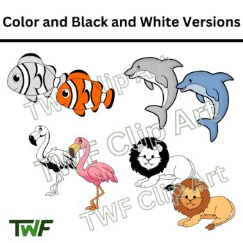 Zoo Animals Clip Art - Science and Biology Clip Art, image 3