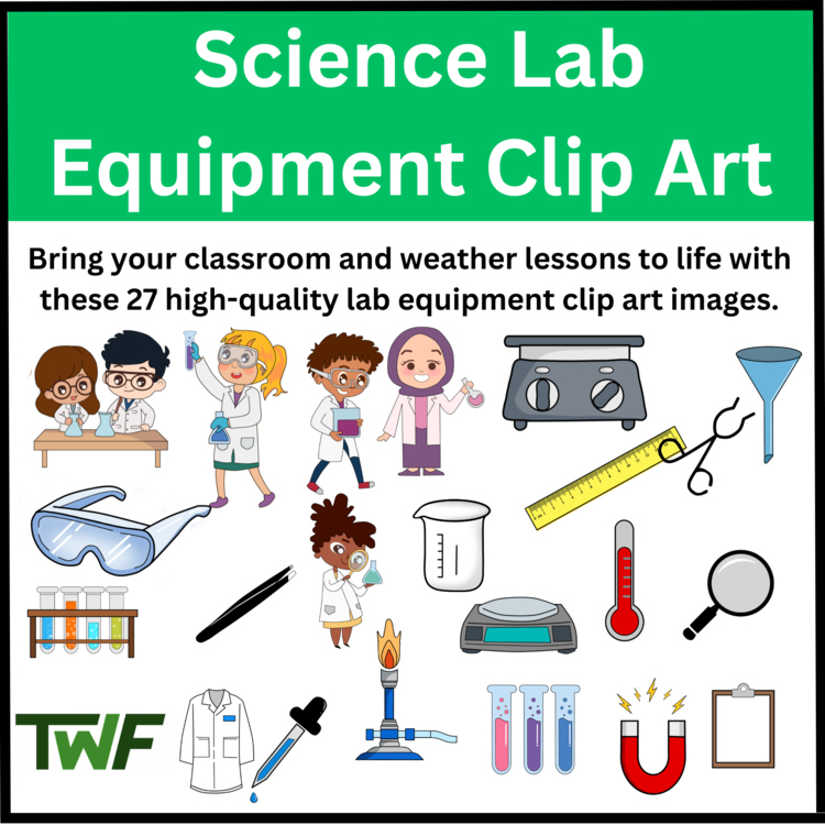 Science Lab Equipment Clip Art - Science Clip Art