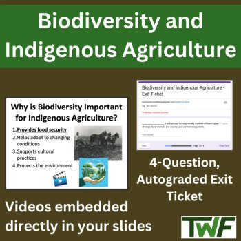 Biodiversity and Indigenous Agriculture - Middle School Lesson, image 3