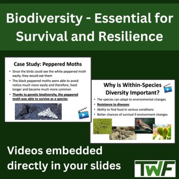 Biodiversity and Species Resilience Lesson–Importance for Species and Ecosystems, image 2