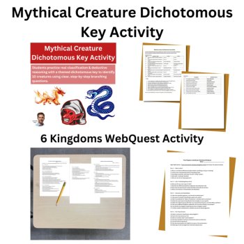 Classification and Biodiversity Lesson - Naming, Taxonomy, & Dichotomous Keys, image 4