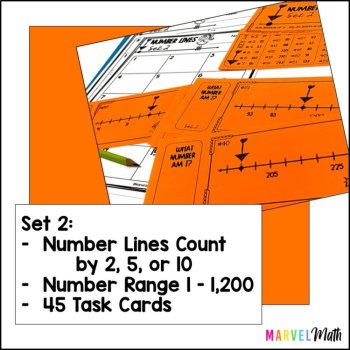 Open Number Line Practice and Traditional Number Lines TEKS: 2.2E, 2.2F, 2.9C, image 4