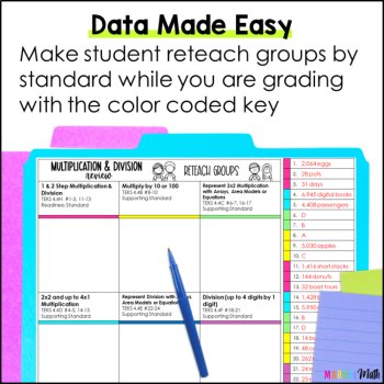 Multiplication & Division STAAR PREP Task Cards: TEKS 4.4BCDEFH, image 4