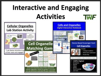 Cellular Organelles - Cell Organelle Structure and Function - 5E Lesson Bundle, image 4