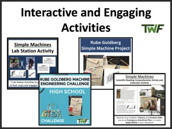 Simple Machines - High School - 5E Lesson Bundle | Lever, Inclined Plane, Pulley, image 4