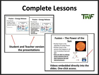 Nuclear Energy - Fission and Fusion - HIGH School - Complete 5E Lesson Bundle, image 3