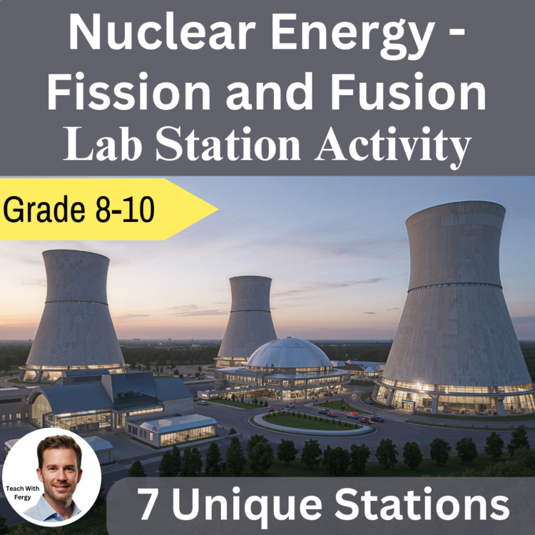 Nuclear Energy Lab Station Activity | 7 Hands-on Activities | Fission, Fusion