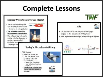 Flight - How Things Fly - Middle School - Complete 5E Lesson Bundle, image 4