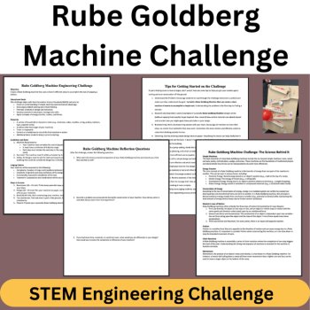 Rube Goldberg Machine STEM Engineering Challenge | 6th, 7th, 8th MIDDLE SCHOOL, image 3