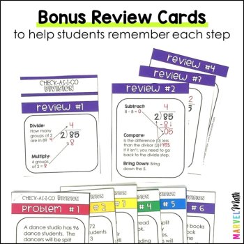 Check-As-You-Go Long Division Word Problems, image 4