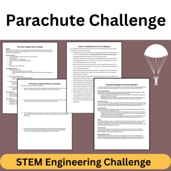 Parachute STEM Engineering Challenge - HIGH SCHOOL Science, image 3