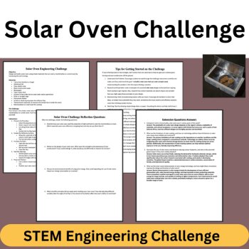 Solar Oven STEM Engineering Challenge - HIGH SCHOOL Science, image 3