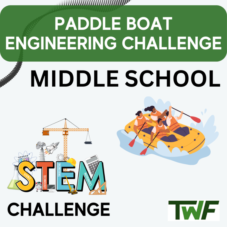 Paddle Boat STEM Engineering Challenge | 6th, 7th, 8th Grade MIDDLE SCHOOL