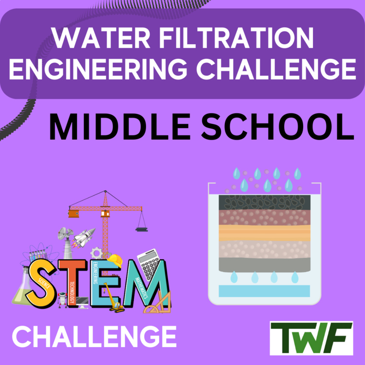 Water Filtration STEM Engineering Challenge | 6th, 7th, 8th Grade MIDDLE SCHOOL