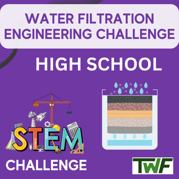 Water Filtration STEM Engineering Challenge - HIGH SCHOOL Science