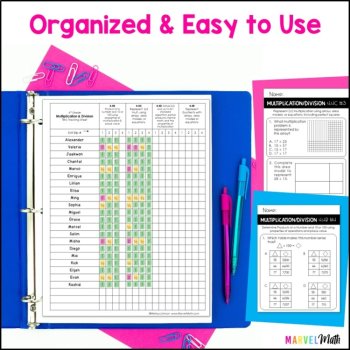 4th Grade Multiplication and Division Unit - Word Problems, Practice, Games TEKS, image 2