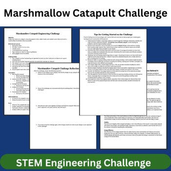 Marshmallow Catapult STEM Engineering Challenge | 6th, 7th, 8th MIDDLE SCHOOL, image 3