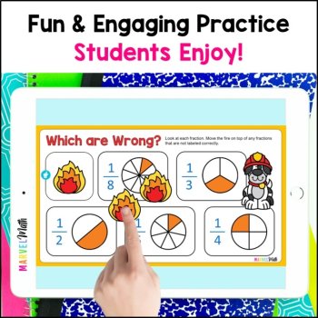 Introduction to Fractions - Identifying Unit Fractions - TEKS 3.3C, 3.NF.1, image 2