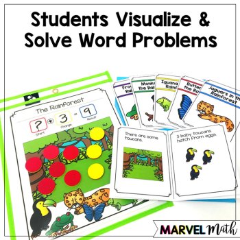 Kinder - 1st Grade Problem Solving Math Readers   Set 10: Mixed Join & Separate, image 2