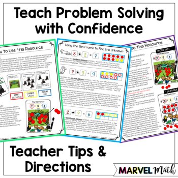 Kinder - 1st Grade Problem Solving Math Readers   Set 10: Mixed Join & Separate, image 4