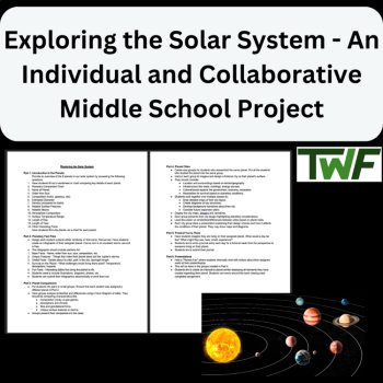 Exploring the Solar System - Middle School Hands-On Space Project, image 2