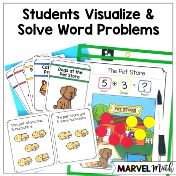 Kinder - 1st Grade Problem Solving Math Readers   Set 9: Mixed Join & Separate, image 2