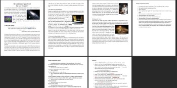 Space Grade 8 and Up Science Reading Article Mega Bundle, image 3