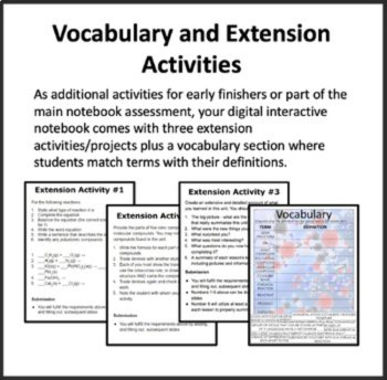 Chemistry Digital Interactive Notebook Collection - A Growing Bundle, image 4