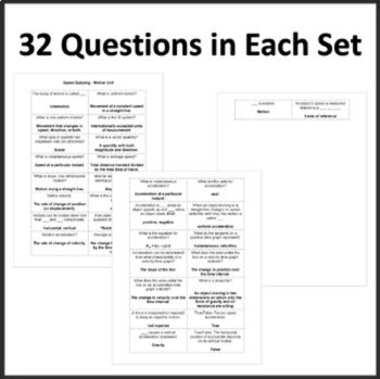 Speed Quizzing - Physics Bundle, image 2