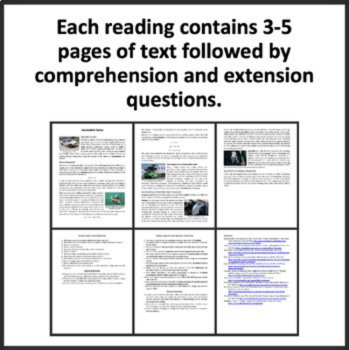 Physics Grade 8 and Up Science Reading Article Mega Bundle, image 2
