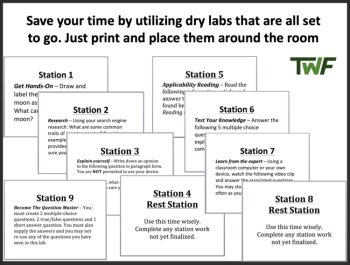 Work and Energy Lab Station Activity | 7 Hands-on Activities | Power, Joules, image 3
