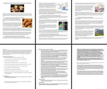 Everyday Chemistry in Our Live - Reading Comprehension Article - Grade 8 and Up, image 3