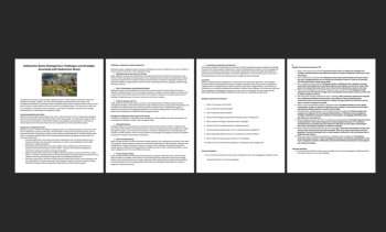 Radioactive Waste Management - Reading Comprehension Article - Grade 10 and Up, image 3