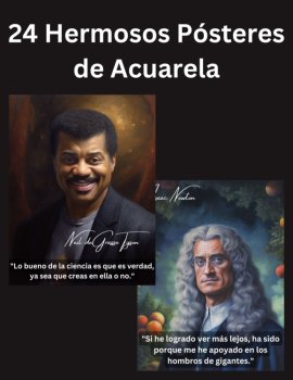 Famous Scientist Inspirational Quote Posters - SPANISH VERSION - 24 Posters, image 3
