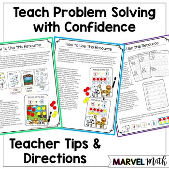 Kinder - 1st Grade Problem Solving Math Readers   Set 4: Join All Unknown Types, image 4