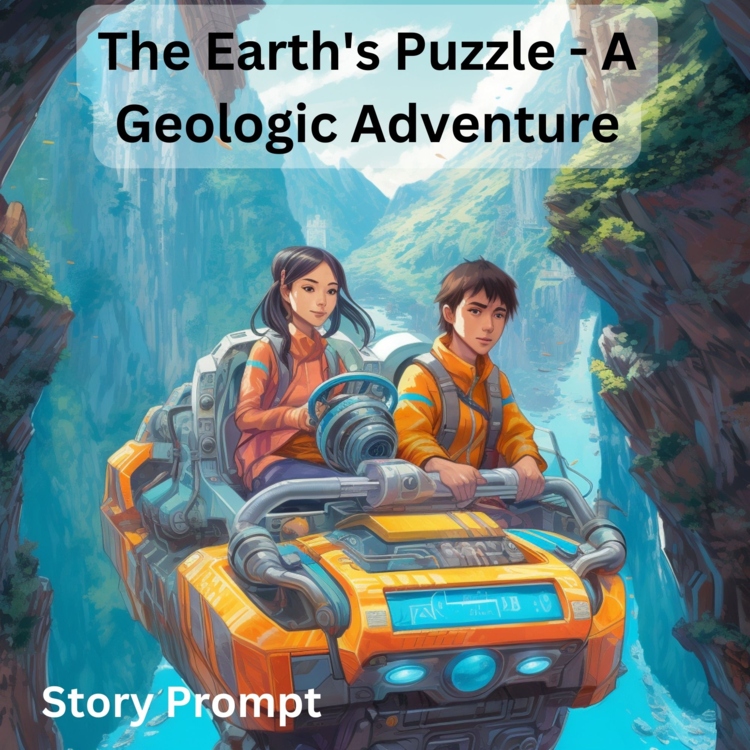 Science Story Prompt -Earth Science- The Earth's Puzzle - A Geologic Adventure