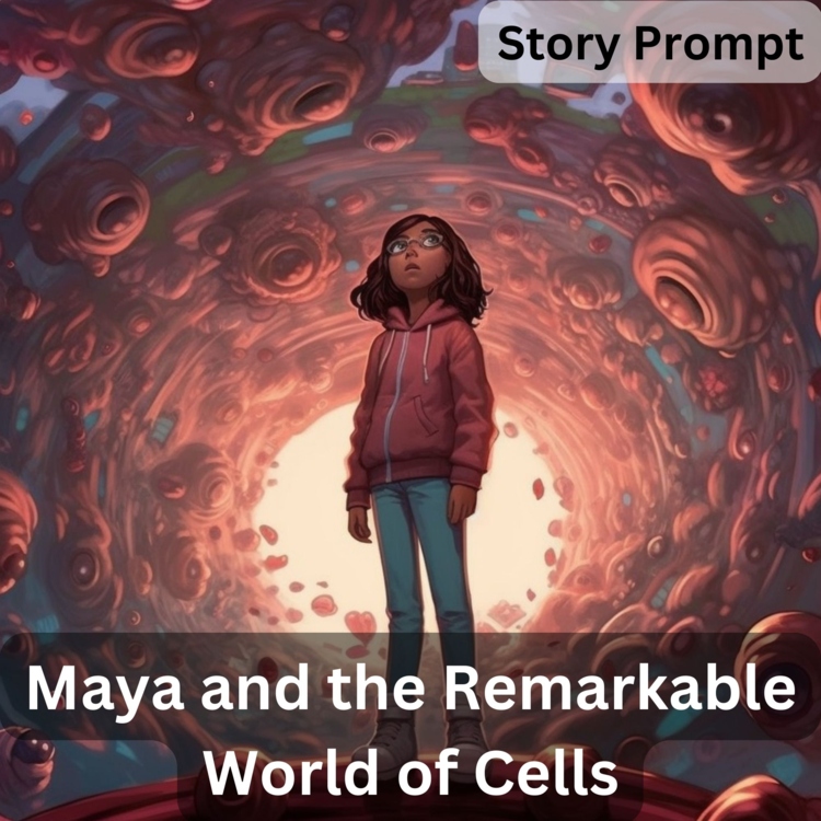 Biology Science Story Prompt - Maya and the Remarkable World of Cells