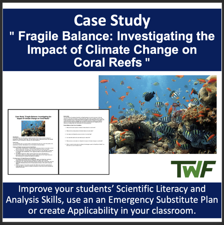 Ecology Case Study - Investigating the Impact of Climate Change on Coral Reefs