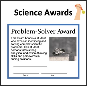 Midyear Middle School Science Awards - 39 Midyear Awards - Fully Editable, image 2