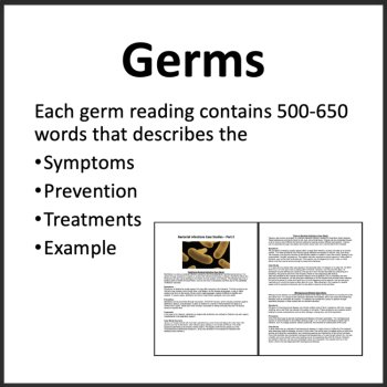 Germs – Viruses and Bacteria 20 Case Studies Reading Bundle | E. Coli, Influenza, image 2