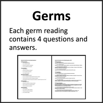 Germs – Viruses and Bacteria 20 Case Studies Reading Bundle | E. Coli, Influenza, image 3