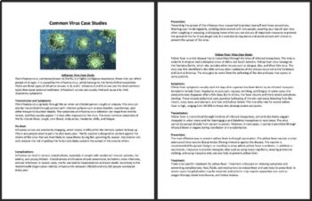 Common Viruses Case Study Reading Bundle - Part 2 - Grade 8 and Up, image 2