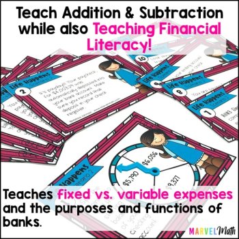 Life Happens: Real World Addition and Subtraction   TEKS: 4.4A, 4.10A, 4.10E, image 4