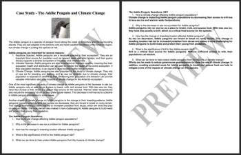 Climate Change Case Study - The Adélie Penguin and Climate Change, image 2