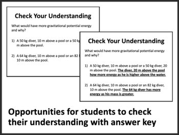 Gravitational Potential Energy Middle School Lesson - MS-PS3-2, image 3