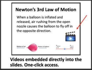 Newton's Three Laws of Motion Middle School Unit Bundle - MS-PS2-1 & MS-PS2-2, image 2