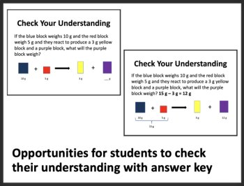 Law of Conservation of Mass Lesson - MS-PS1-5 -Middle School Lesson & Worksheet, image 3