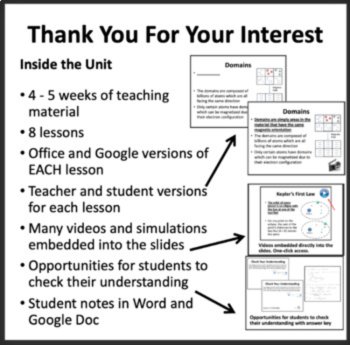 Gravitational and Electric Fields Unit - Complete SENIOR Physics Bundle, image 2