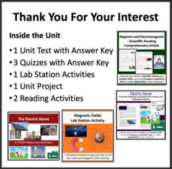 Gravitational and Electric Fields Unit - Complete SENIOR Physics Bundle, image 3